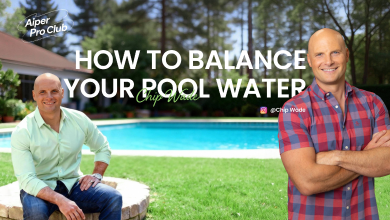 Cómo equilibrar el agua de la piscina